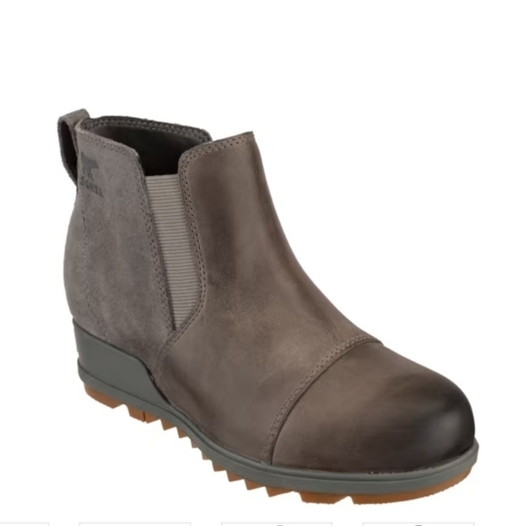 Sorel Evie Bootie Pull-On Ankle Boots - Picture 1 of 8